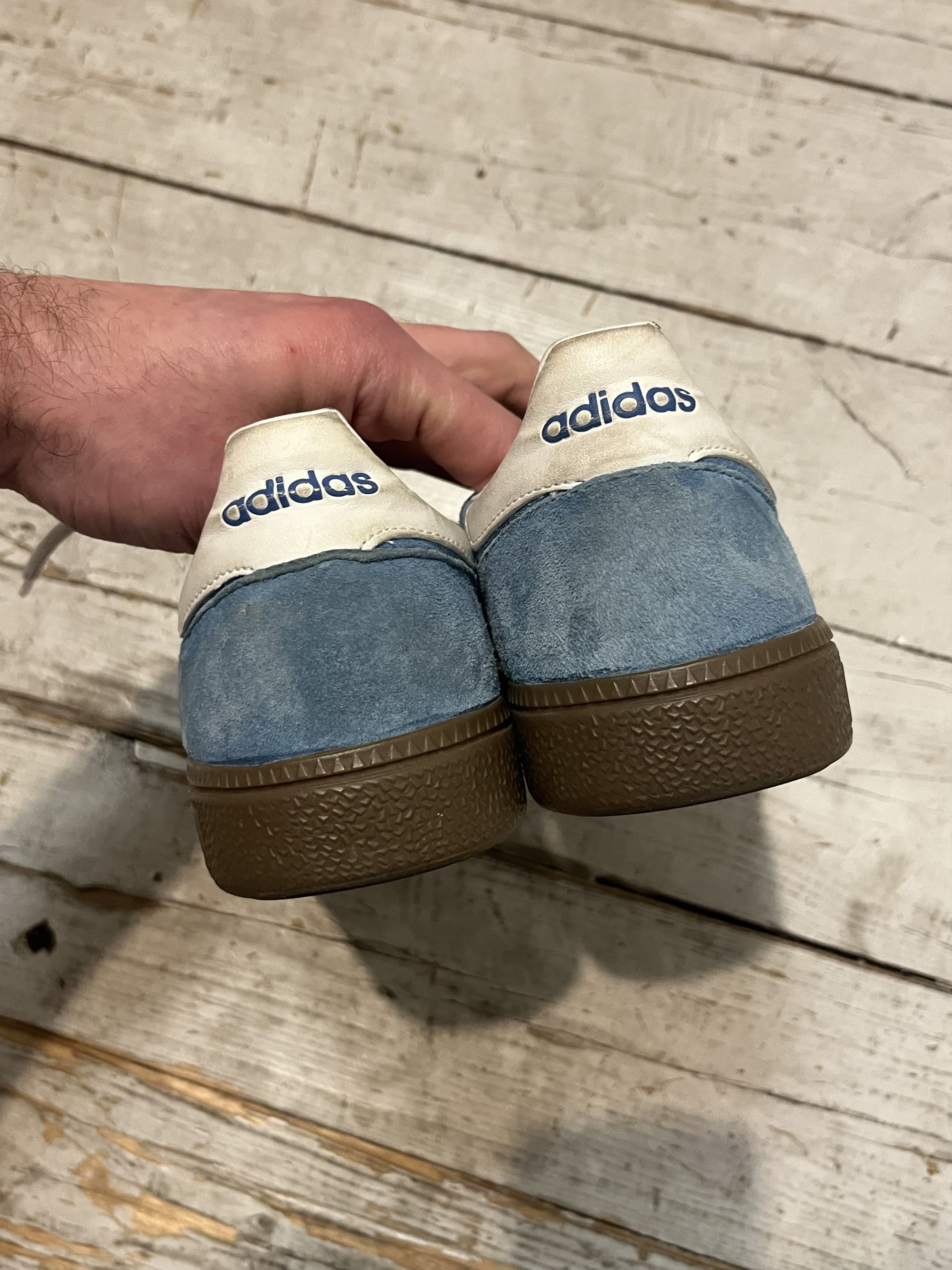 Adidas × Vintage Vintage Blue Adidas Spezial Handball Shoes Size US 4.5 / IT 34.5 - 8 Thumbnail