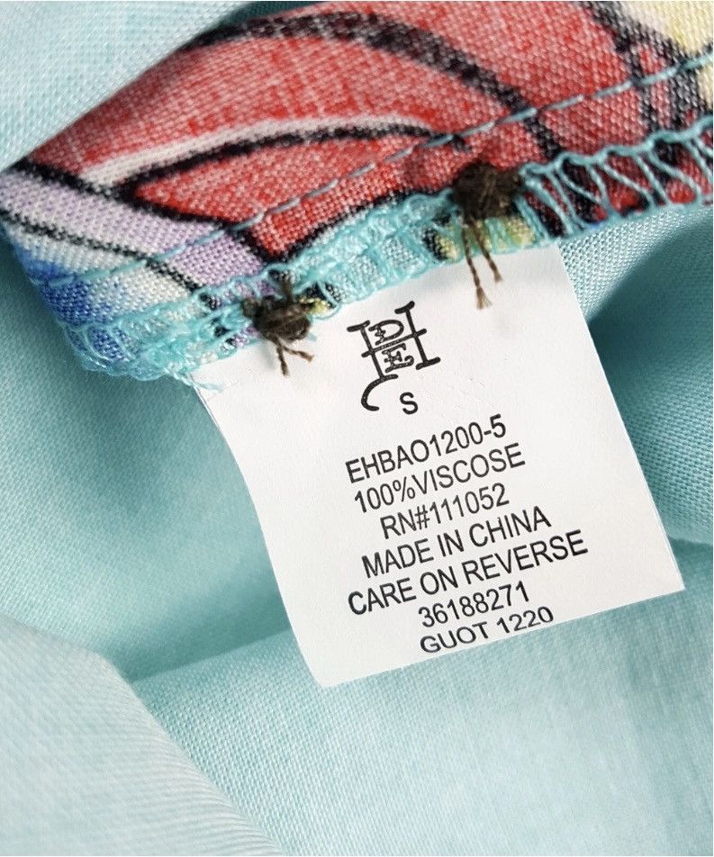 Ed Hardy Ed Hardy Oni Mask Hawaiian Club Turquoise Viscous Shirt Size US S / EU 44-46 / 1 - 7 Thumbnail