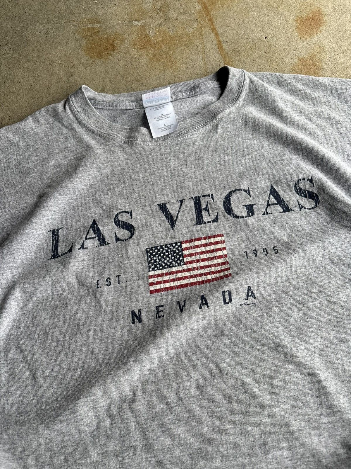 Other Vintage Early 2000s Las Vegas Nevada Heather Tourist Tee Size US L / EU 52-54 / 3 - 3 Thumbnail