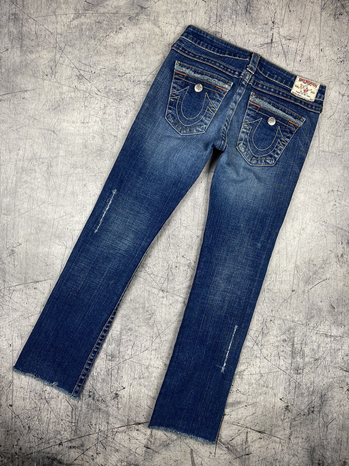 Japanese Brand × True Religion × Vintage Vintage True Religion Y2K Made in USA Jeans Size 29 Size 29" - 2 Thumbnail