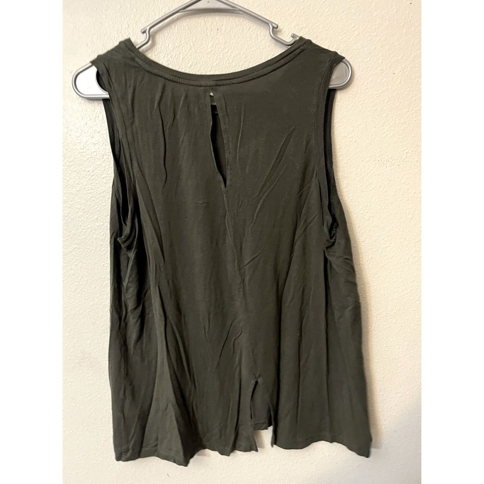 Vintage Halogen Tank Top Womens Sleeveless Crew Neck Green Size L Regular Fit Casual Size L / US 10 / IT 46 - 2 Thumbnail