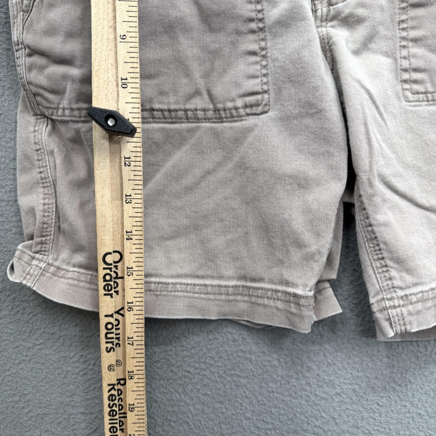 Vintage Howler Bros Clarksville Walk Shorts Mens 30 Brown Chino Stretch 7 Inseam Casual BROS Logo Pockets Size US 30 / EU 46 - 7 Thumbnail