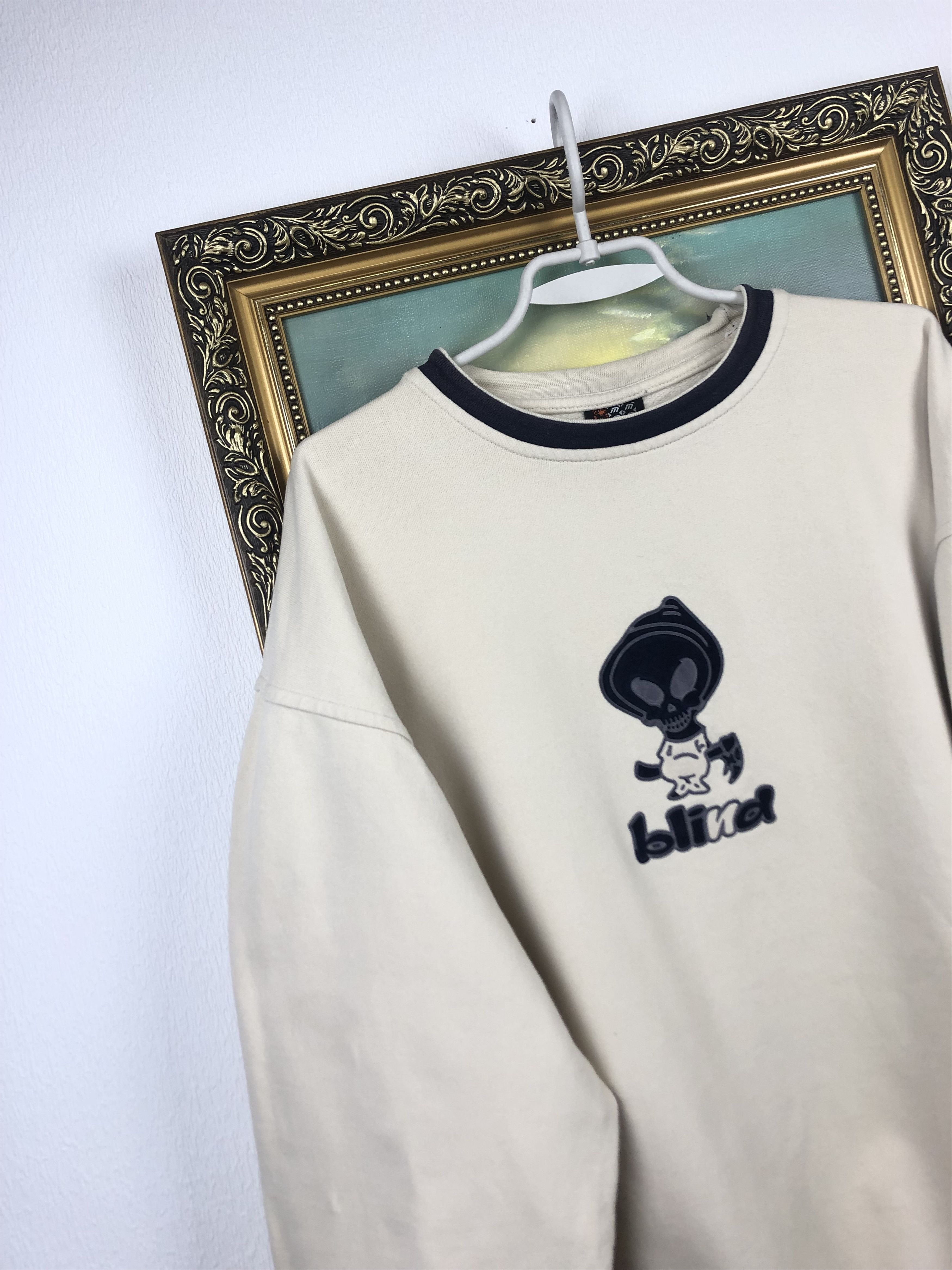 Vintage Vintage Bling Sweatshirt Rare Hype Y2K Drill Size US XL / EU 56 / 4 - 3 Thumbnail