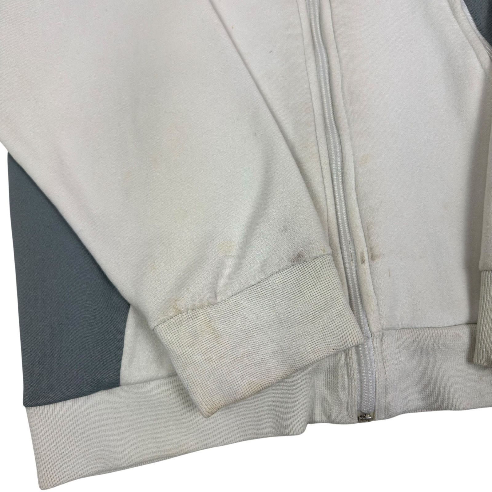 Nike Nike Gray Spellout Fleece Lined Full Zip Jacket Size US XXS / EU 40 - 7 Thumbnail