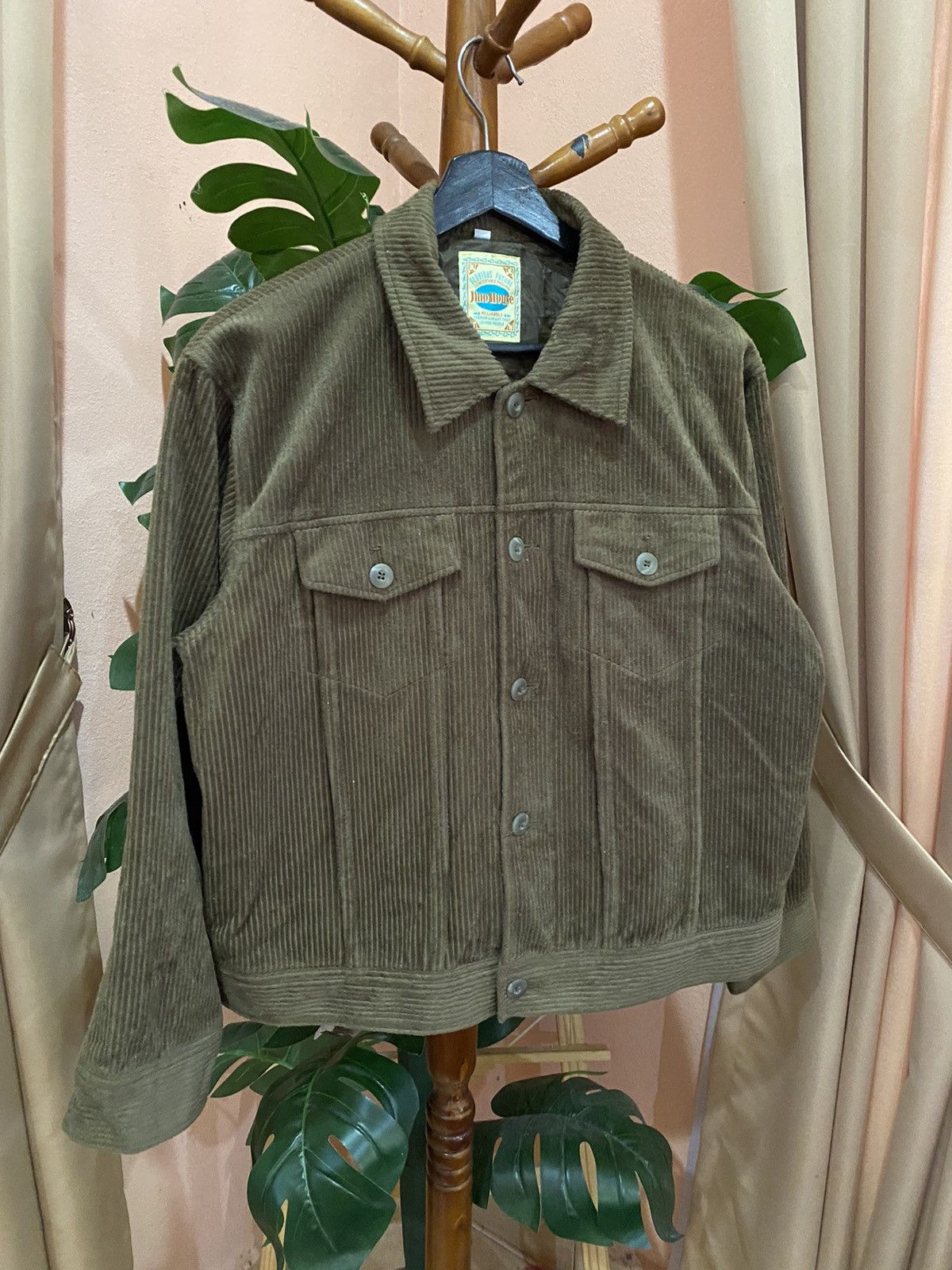 Vintage Jino House Vintage Corduroy Jacket - Timeless Size L / US 10 / IT 46 - 3 Thumbnail