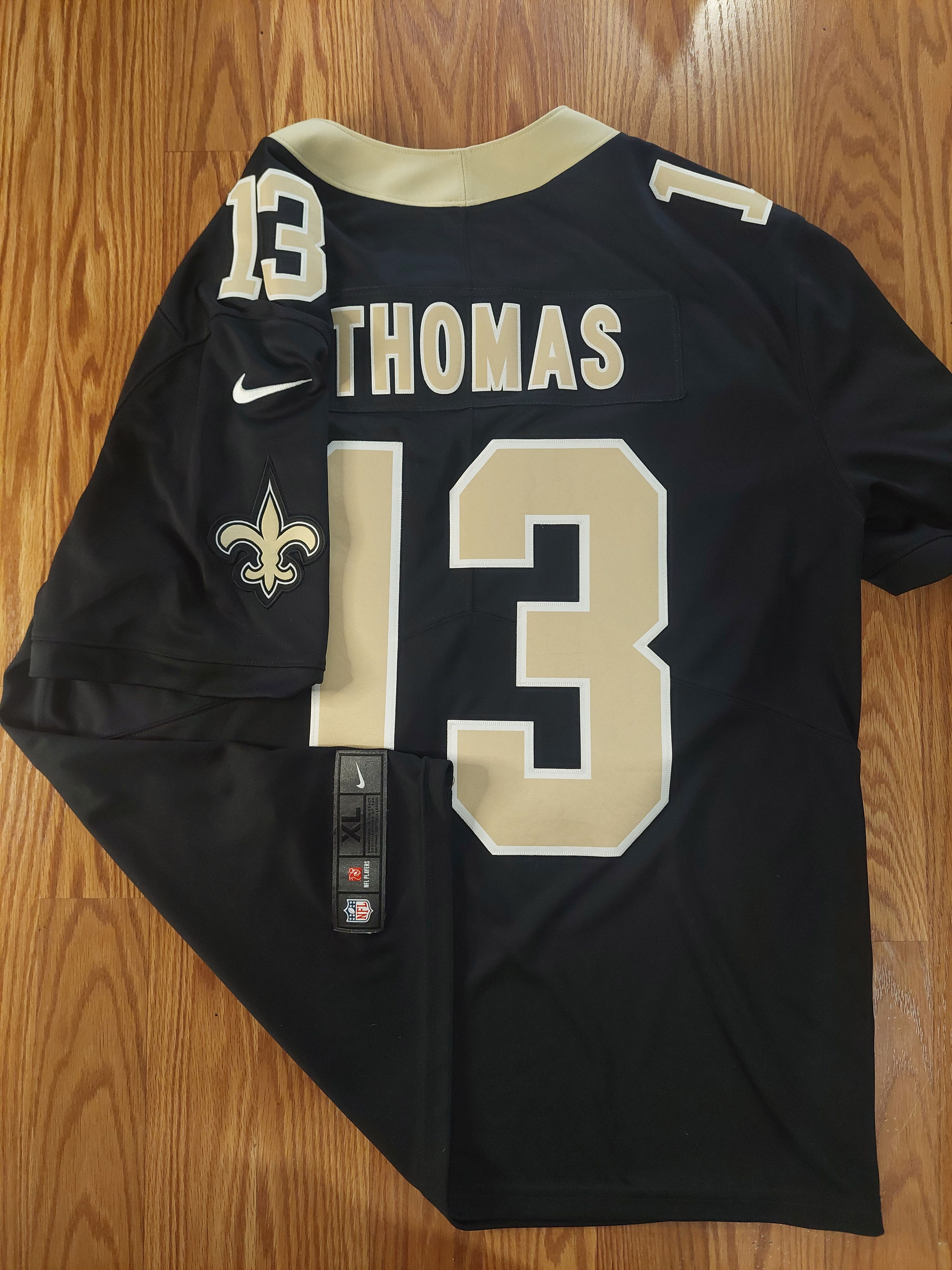 NFL × Nike Authentic New Orleans Saints Michael Thomas Nike NFL Jersey Size US XL / EU 56 / 4 - 9 Thumbnail