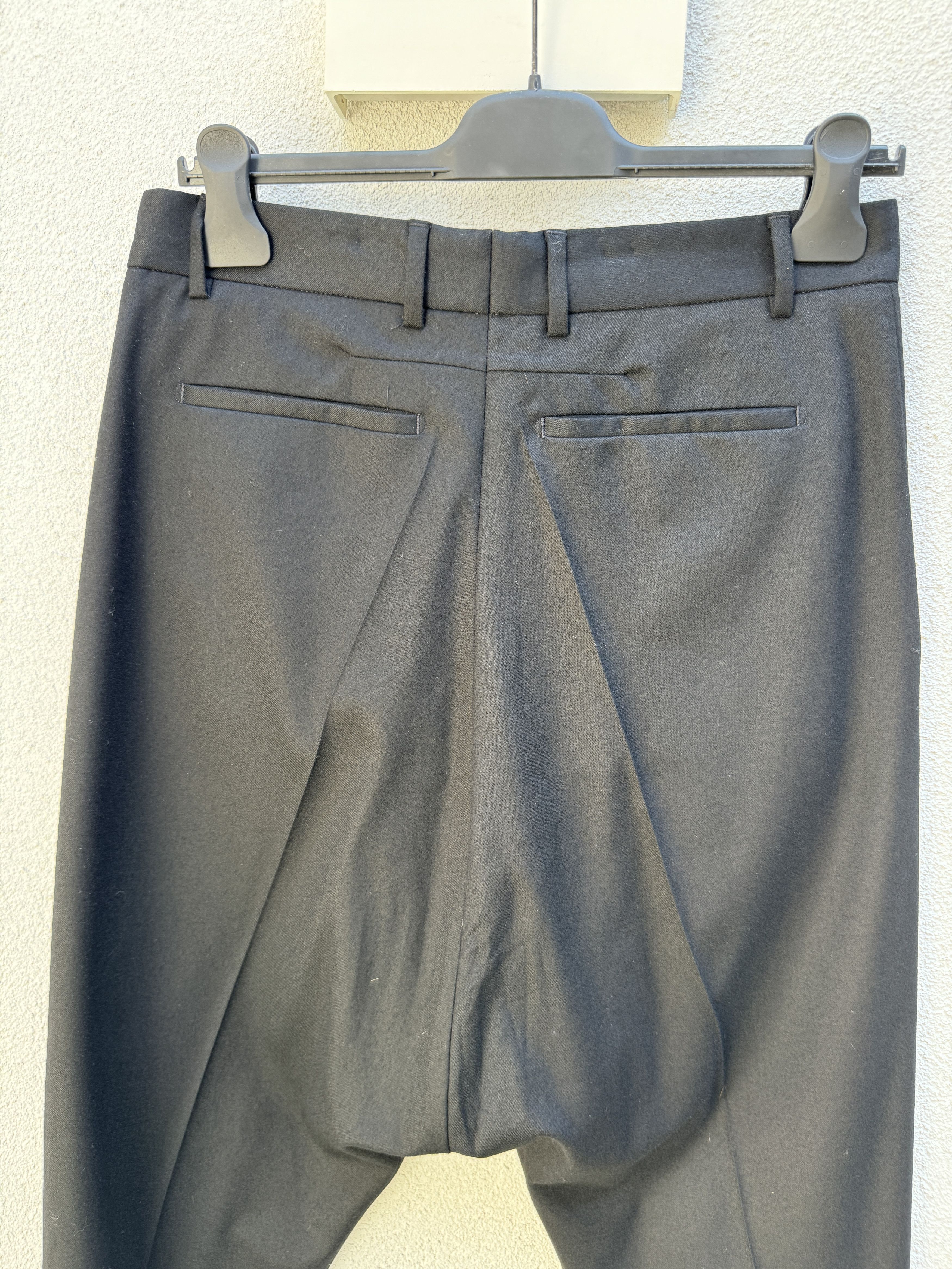 Givenchy Givenchy Wool Drop Crotch - Pad - Harem Trousers EU 46 Size US 32 / EU 48 - 4 Thumbnail