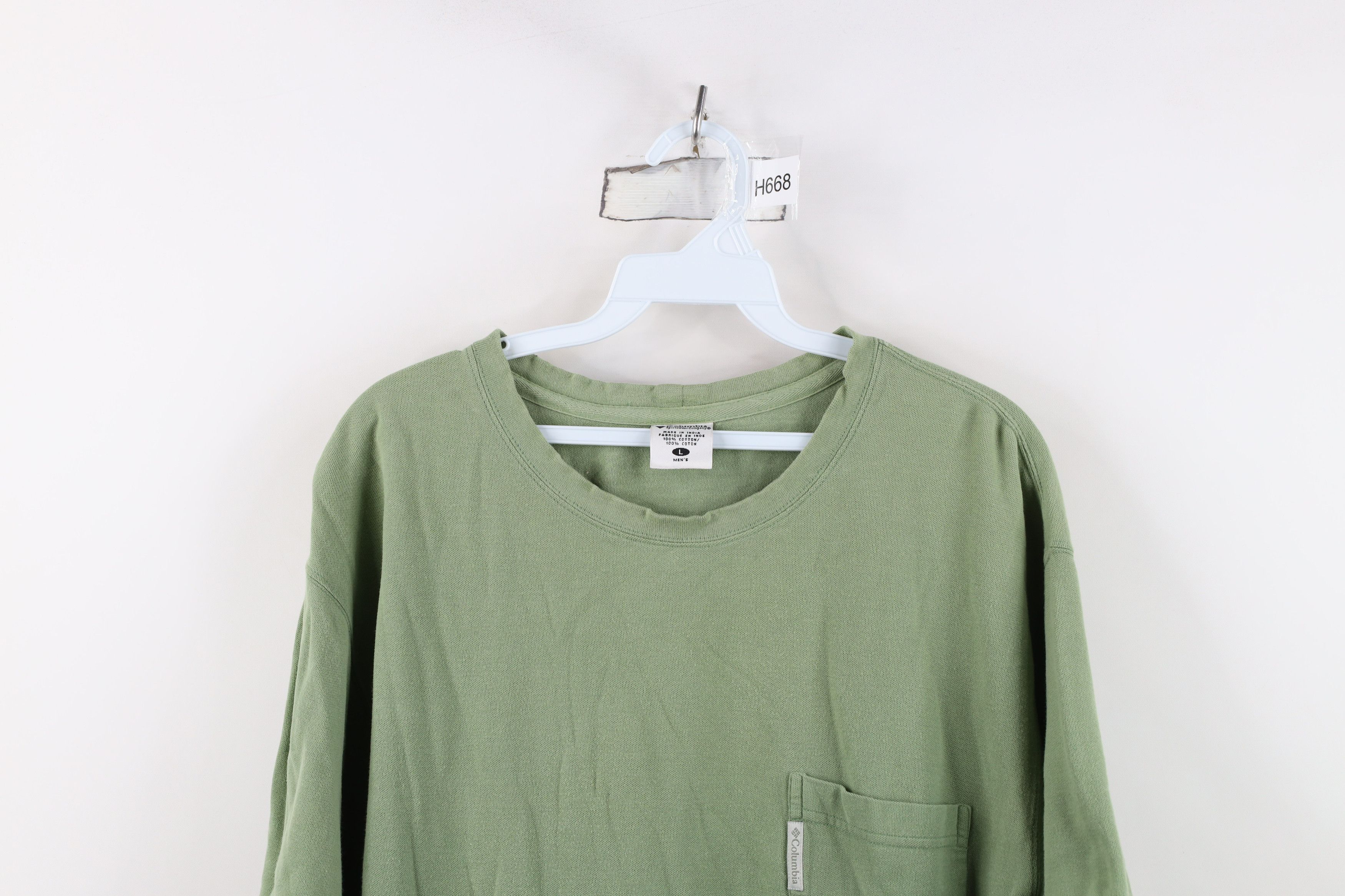 Columbia Vintage Columbia Baggy Fit Thermal Knit Pocket T-Shirt Size US L / EU 52-54 / 3 - 2 Thumbnail
