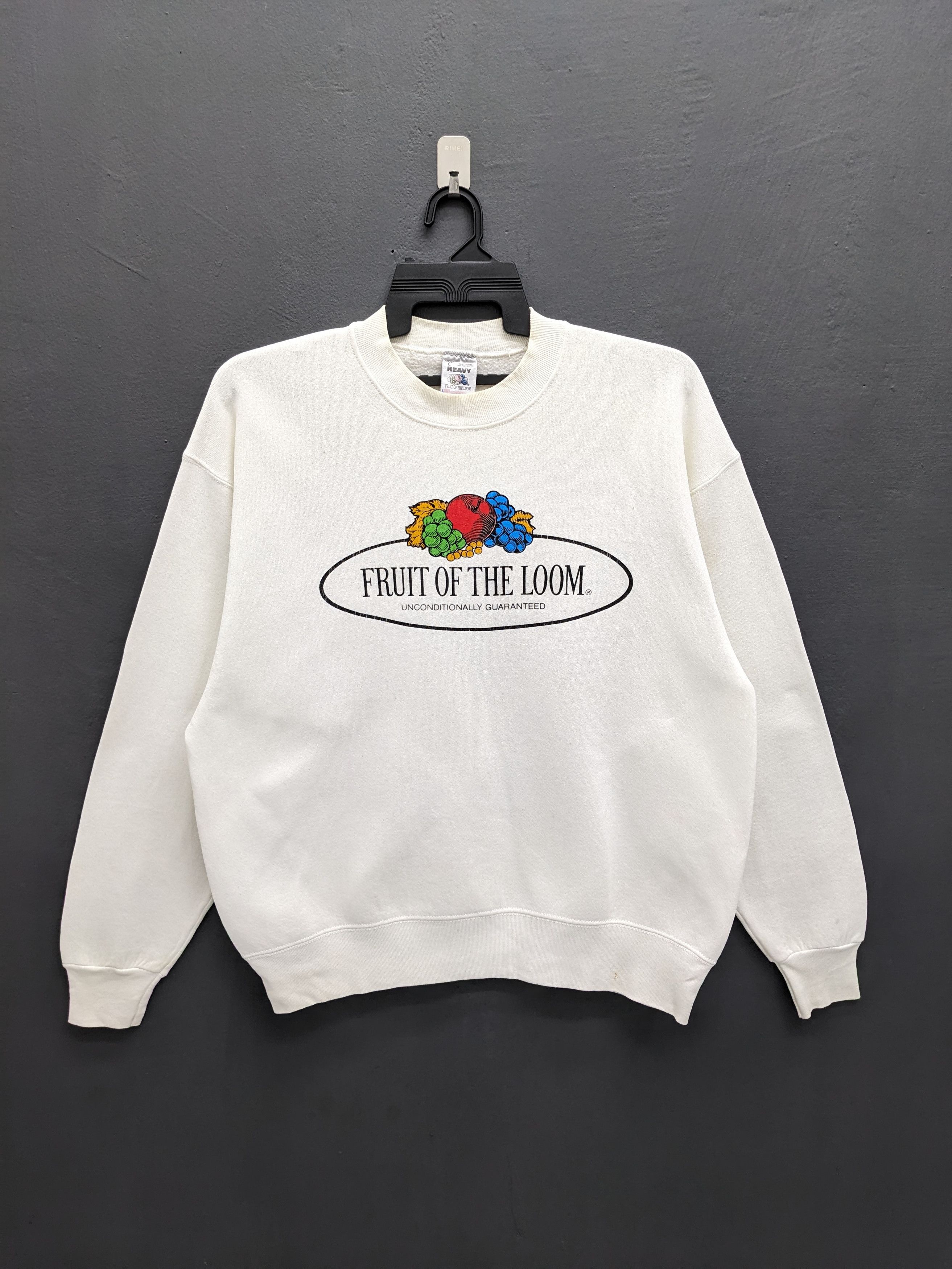 Fruit Of The Loom Vintage 90s Fruit of the Loom HEAVY Crewneck Sweatshirt Size US L / EU 52-54 / 3 - 2 Thumbnail