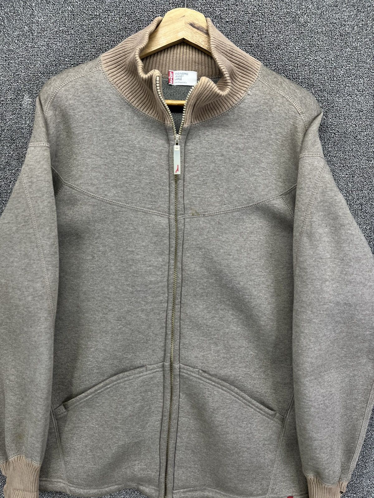 Levi's Levi's Zip Up Rare Jacket Size US L / EU 52-54 / 3 - 5 Thumbnail