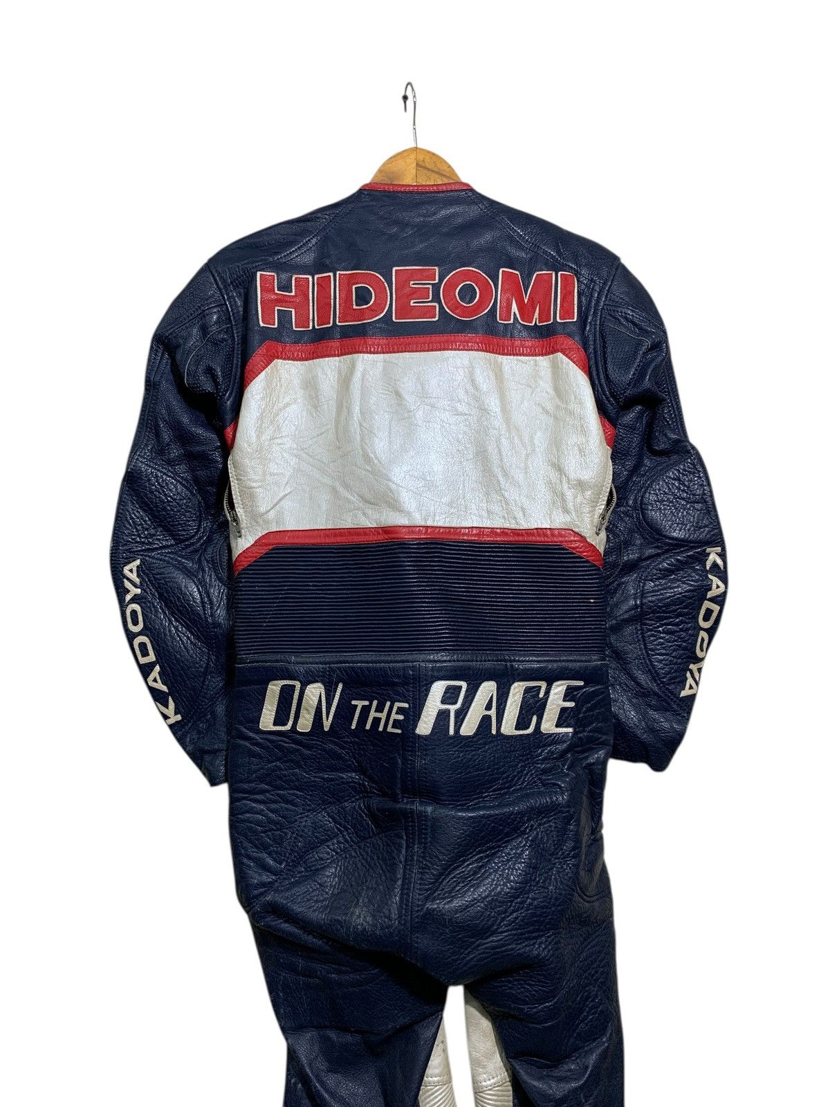 Kadoya × Sports Specialties 🔥KADOYA LEATHER WEAR RACING SUIT JACKETS Size US 33 - 6 Thumbnail