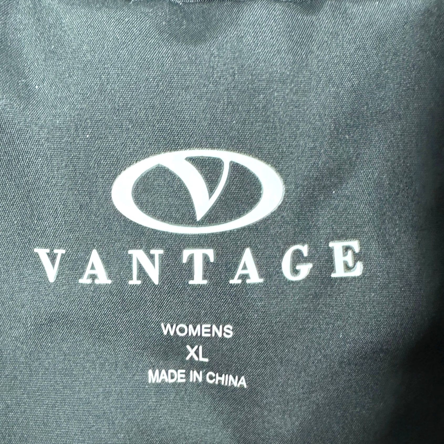 Vintage Vantage Weber Grills Womens XL Jacket Hooded Windbreaker Black Zip Up Pocket EUC Size XL / US 12-14 / IT 48-50 - 4 Thumbnail