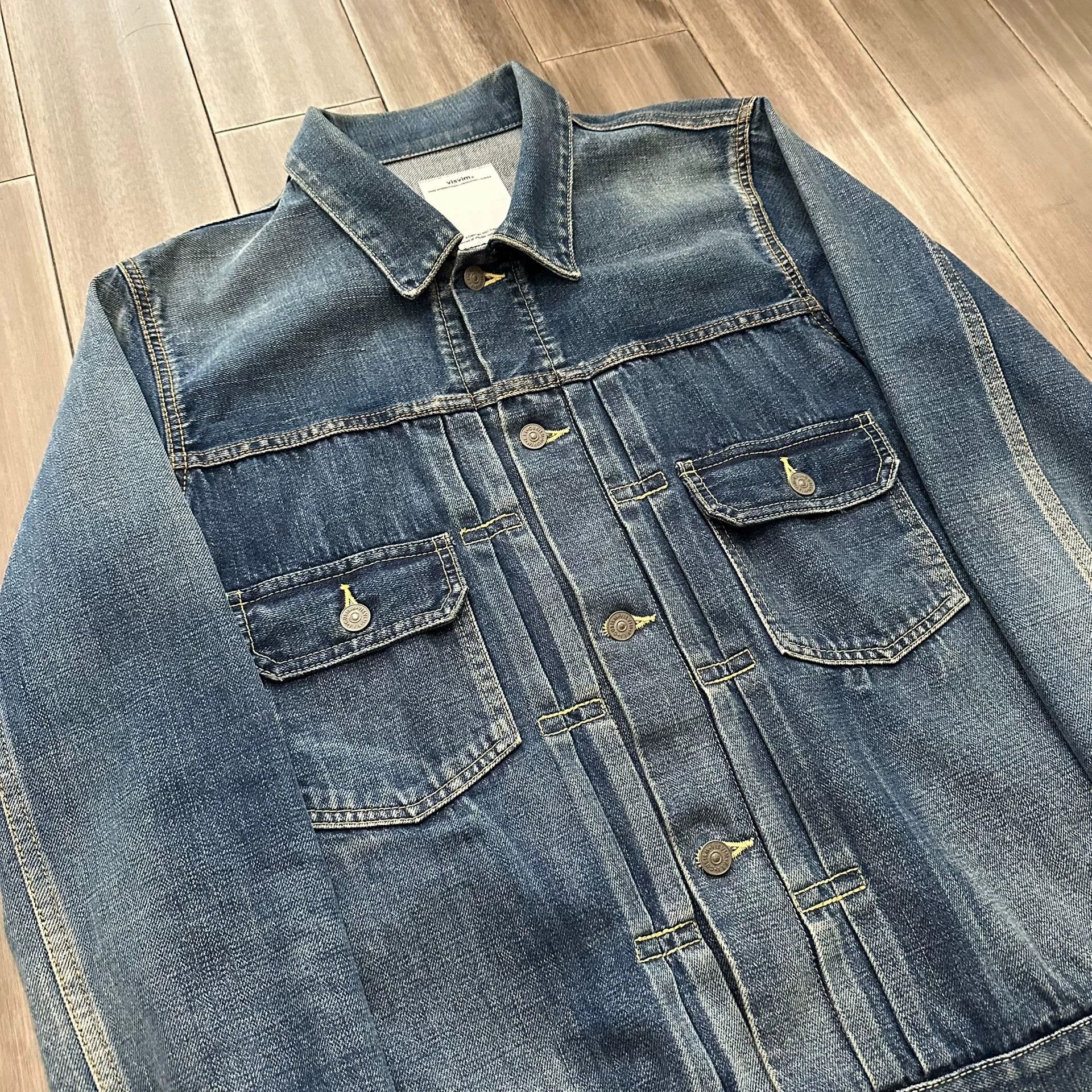 Visvim visvim 16aw 101 JKT 4 denim jacket Size US XL / EU 56 / 4 - 3 Thumbnail