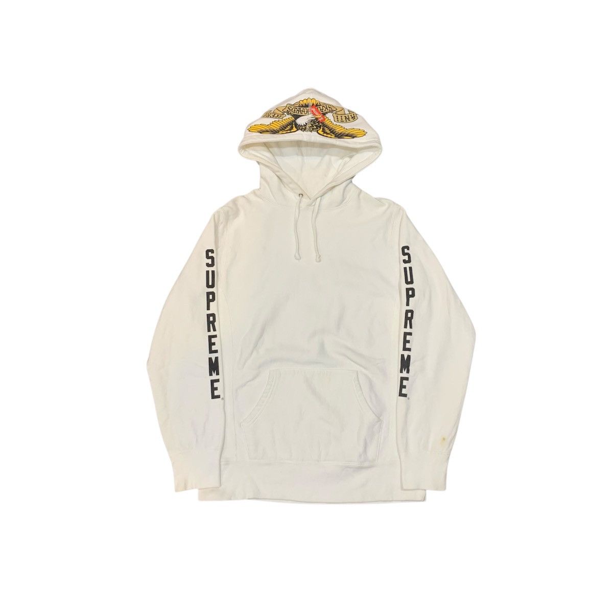 Supreme SUPREME X ANTIHERO HOODIE Size US M / EU 48-50 / 2 - 1 Thumbnail
