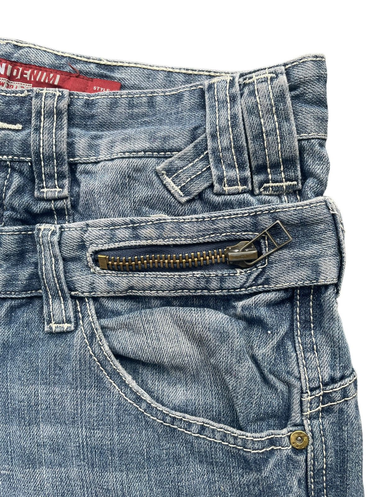 Japanese Brand Southern Denim Double Waist Denim Size US 31 - 6 Thumbnail