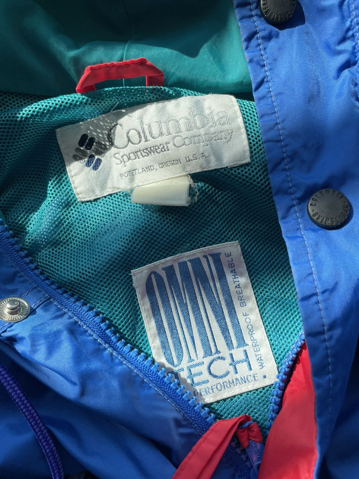 Columbia × Vintage Columbia Rain Jacket 90's Size US XL / EU 56 / 4 - 6 Thumbnail