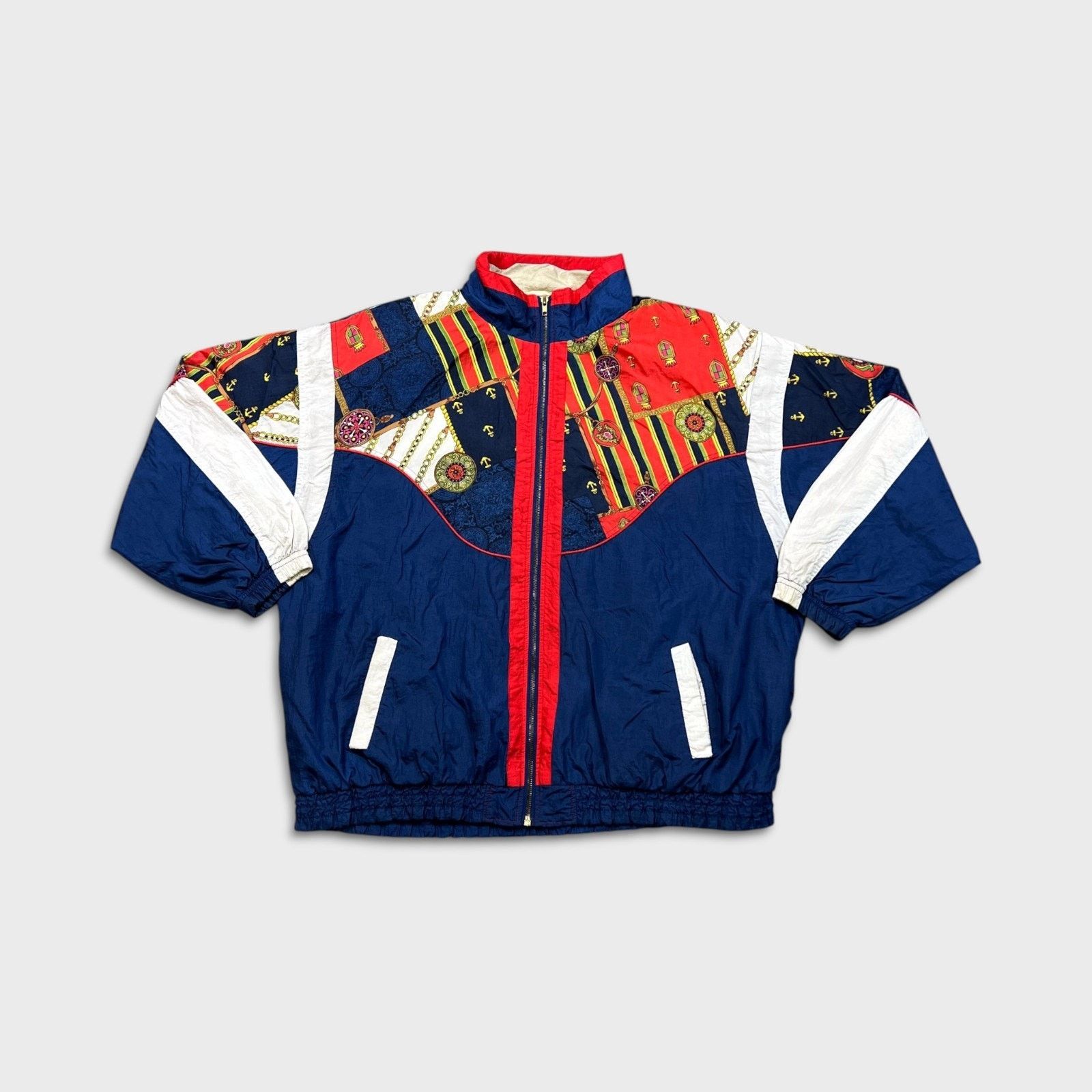 Vintage Vintage Active Frontier Jacket 2XL Baroque 90s Windbreaker Size US XXL / EU 58 / 5 - 1 Thumbnail