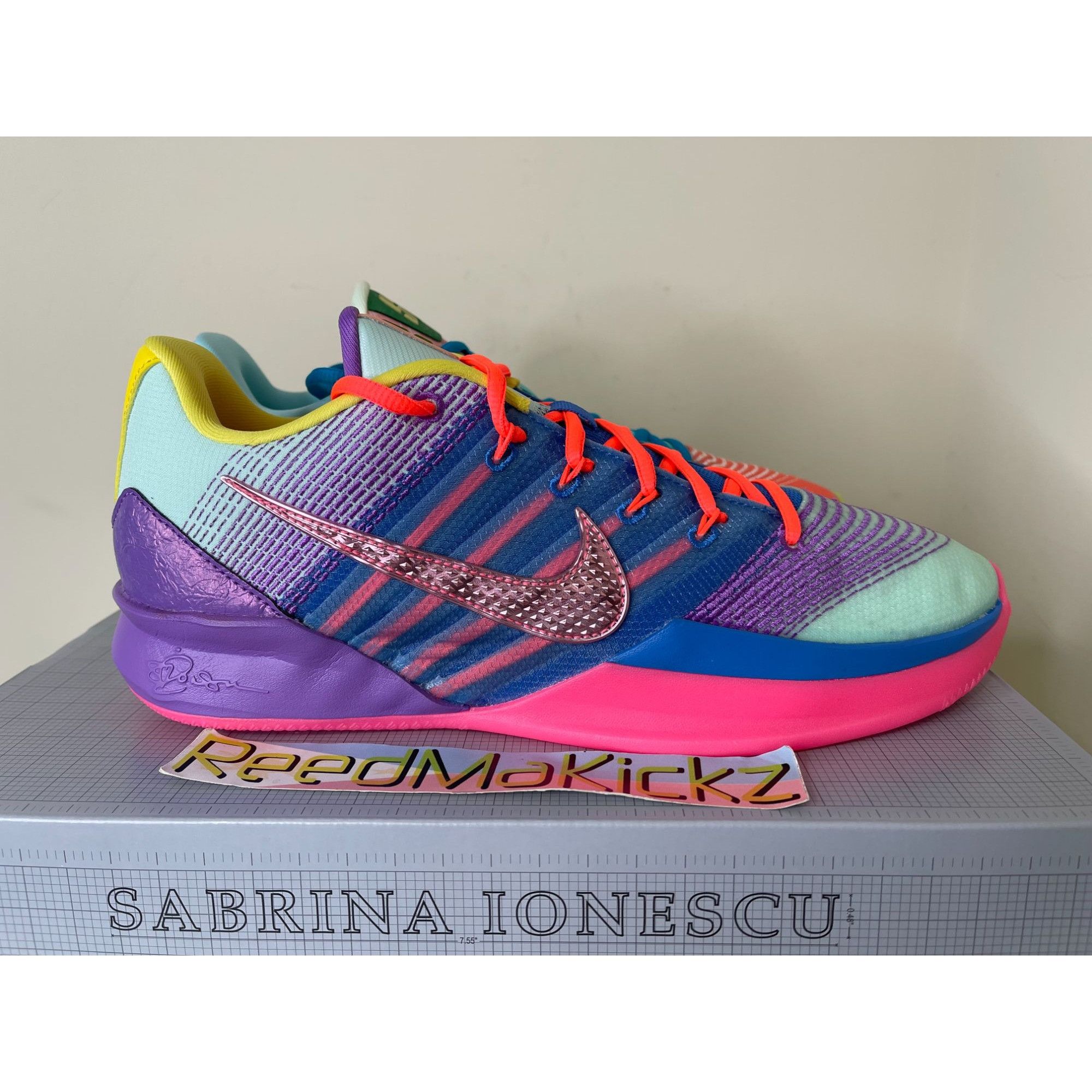 Nike Nike Sabrina 3 What The Family Mens 12us Size US 12 / EU 45 - 2 Thumbnail