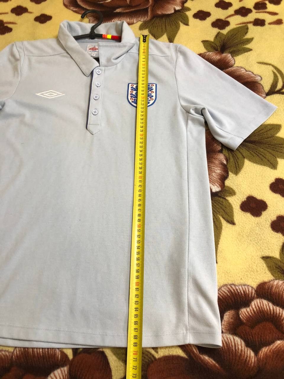 Umbro Vintage 90s Umbro England Polo Shirt Jersey Cotton Size US M / EU 48-50 / 2 - 10 Thumbnail