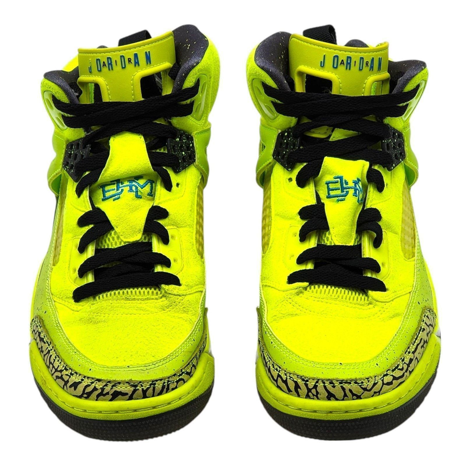 Jordan Brand × Nike Spizike BHM Volt Green Men’s Retro 579593-712 Sneakers US 10 Size US 10 / EU 43 - 3 Thumbnail