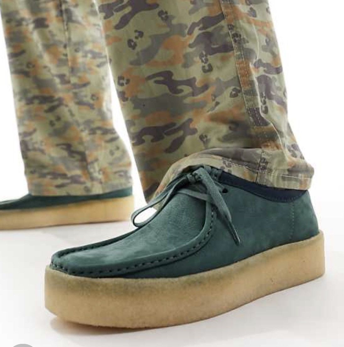 Clarks Clarks Wallabee Cup Teal Size US 10 / EU 43 - 1 Thumbnail