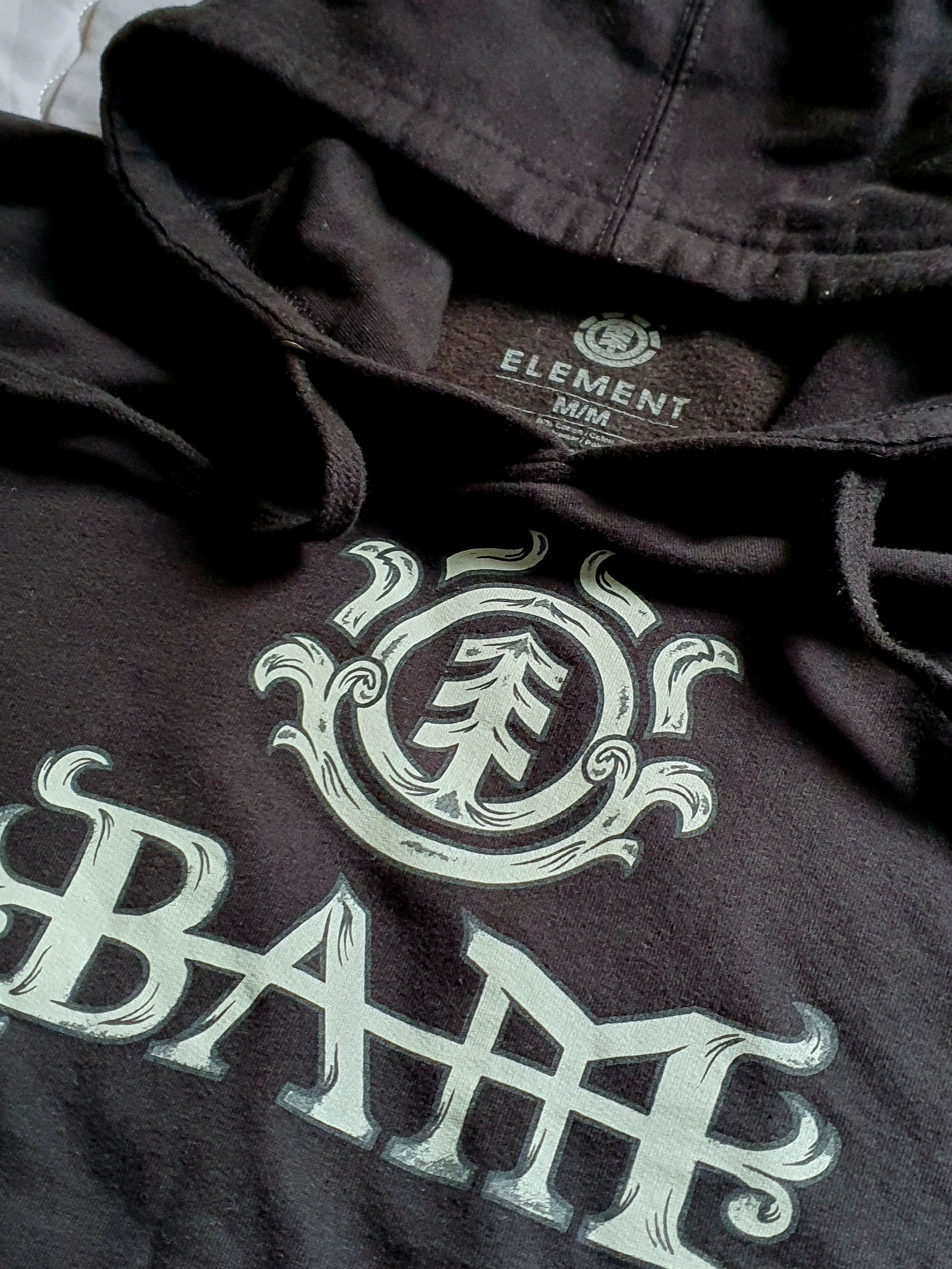 Element Element Bam Margera / HIM Logo Rare Pullover Hoodies Size US M / EU 48-50 / 2 - 4 Thumbnail