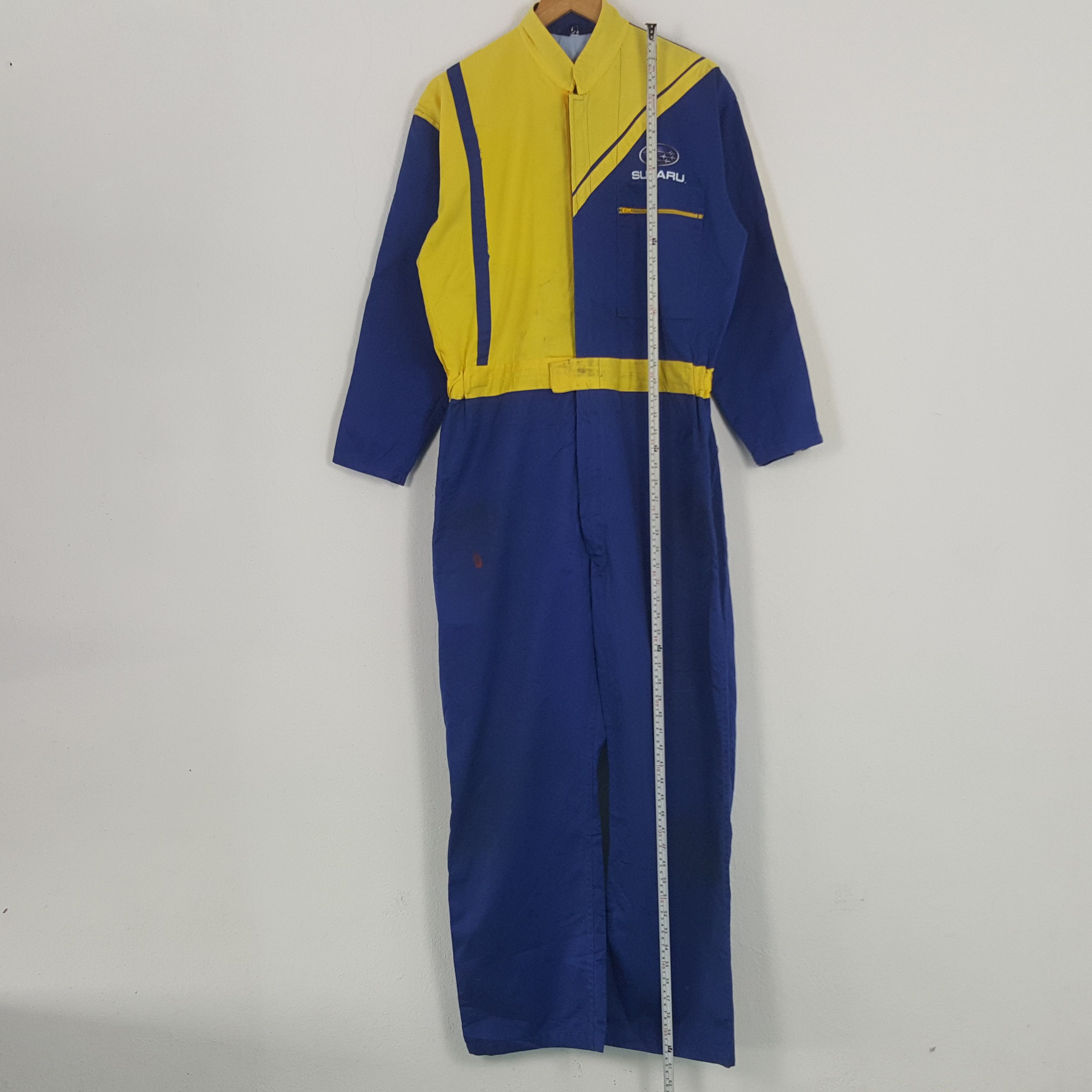 Japanese Brand × Vintage Vintage Subaru Racing Motorsports Custom Coverall Jacket Size US M / EU 48-50 / 2 - 7 Thumbnail