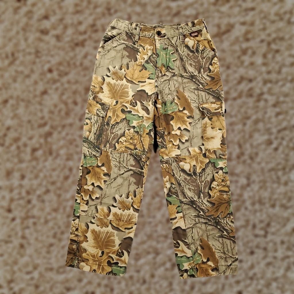 Walls Walls Camo Jeans Mens 30x28 Jeans Camouflage 5-Pocket Denim Brown Green Powerfully Relaxed Regular Mens Size US 30 / EU 46 - 1 Thumbnail
