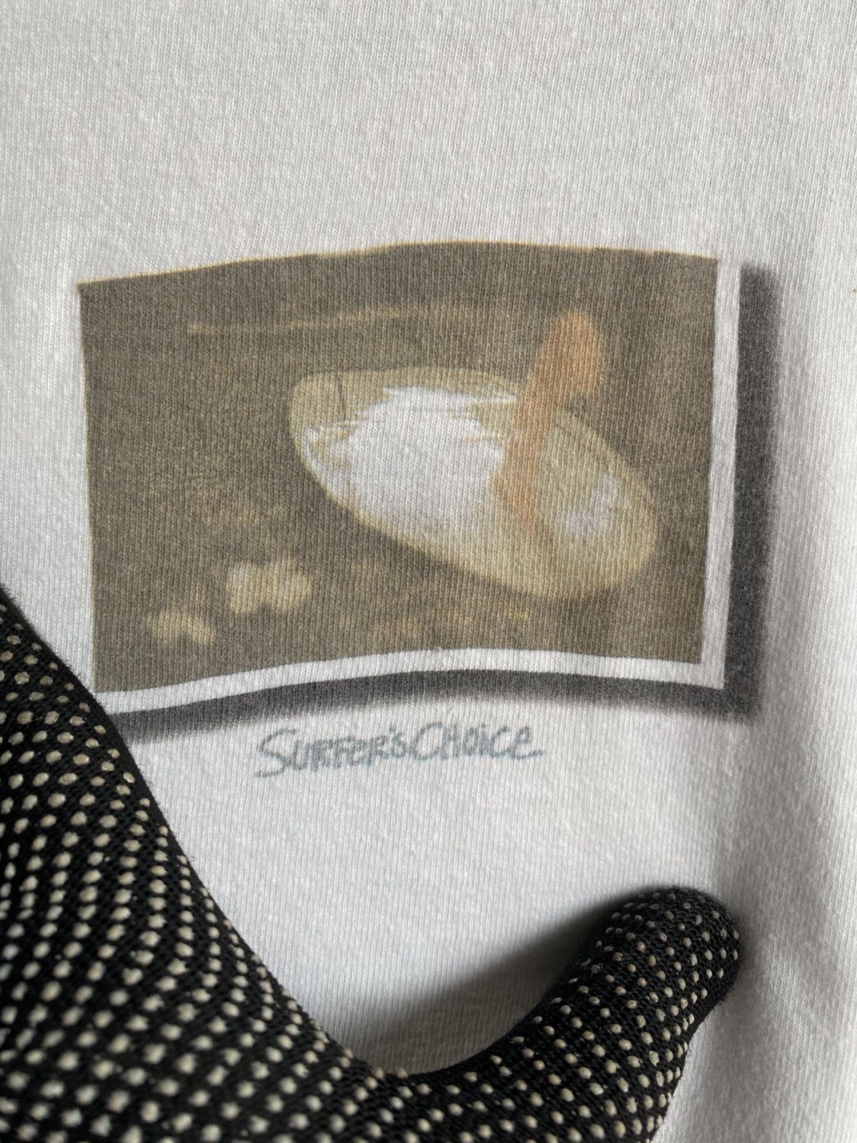 Vintage Vintage Surfer’s Choice Graphic T-Shirt White Tee Size US L / EU 52-54 / 3 - 6 Thumbnail