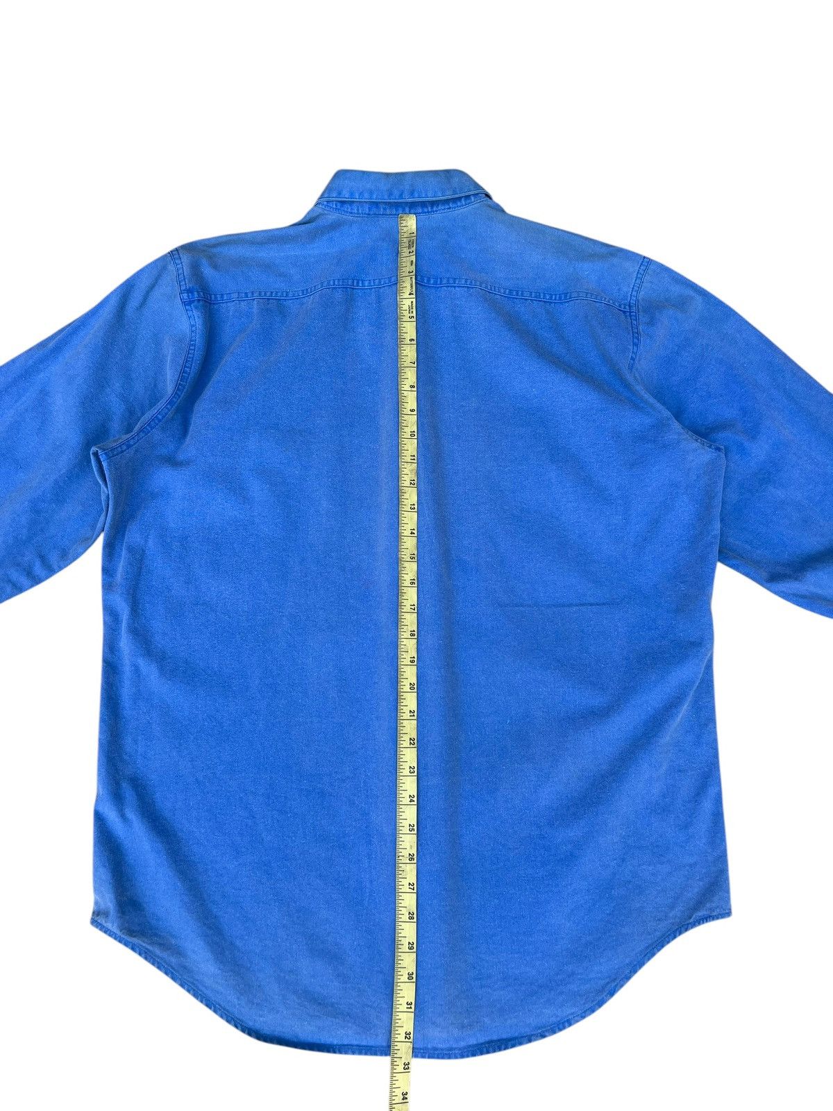 Patagonia Vintage 90s Patagonia Waxed Cotton Canvas Shirt Oversized Size US L / EU 52-54 / 3 - 20 Thumbnail