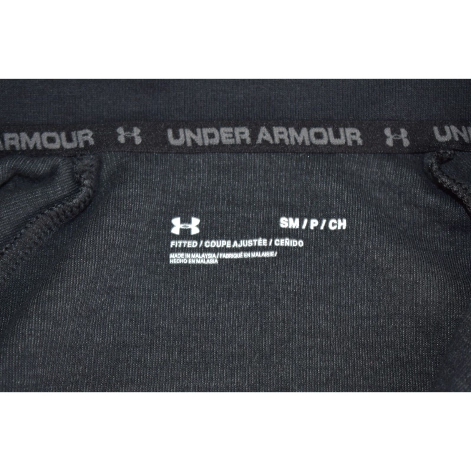 Under Armour Under Armour 1/4 Zip Pullover Mock Neck Sweatshirt Small Gray Long Sleeve Activewear Unisex Adults Regular Fit Size US S / EU 44-46 / 1 - 6 Thumbnail