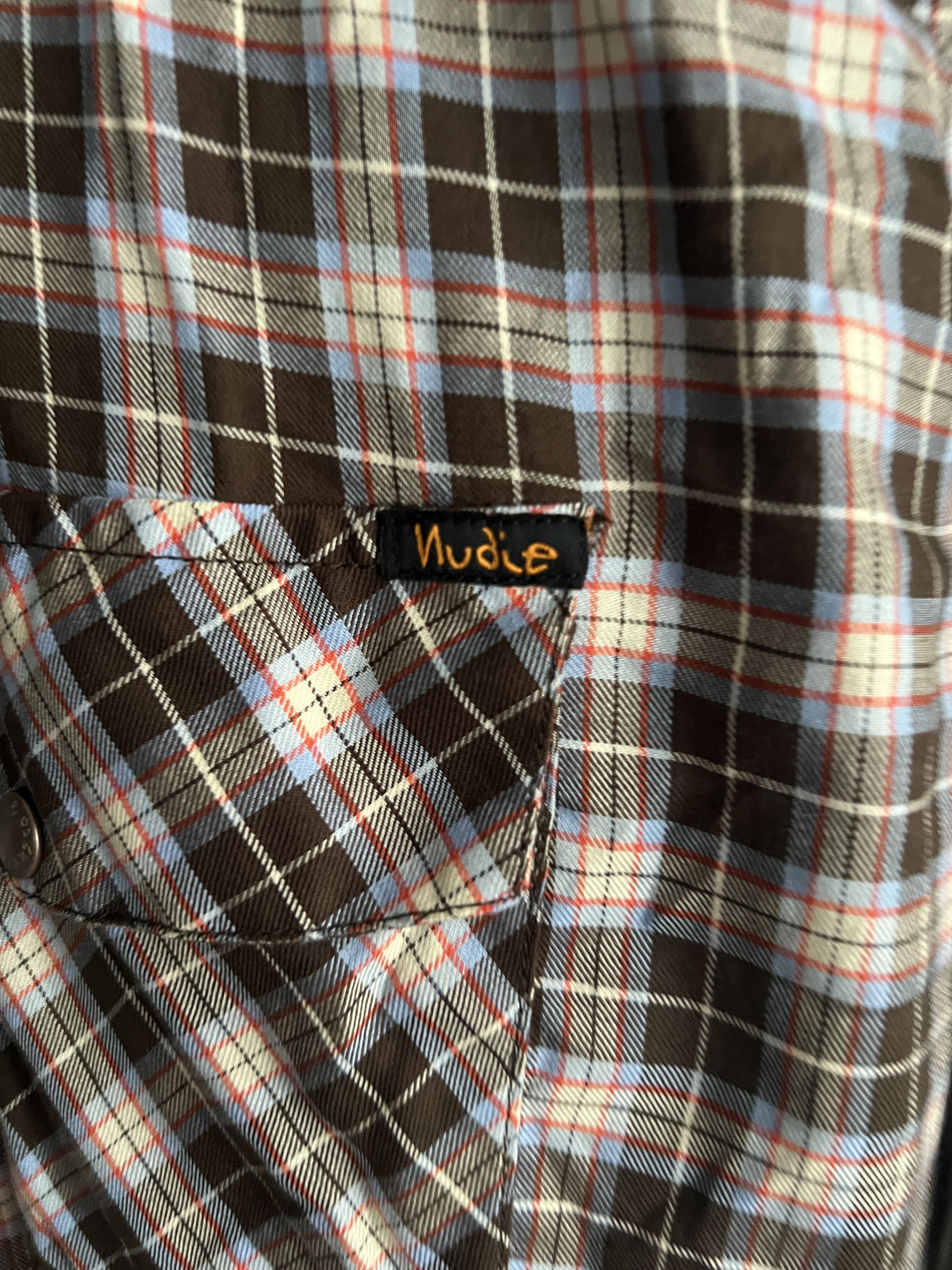 Designer × Japanese Brand × Nudie Jeans Nudie Jeans Checked Shirt Button Up Slim Size US M / EU 48-50 / 2 - 7 Thumbnail