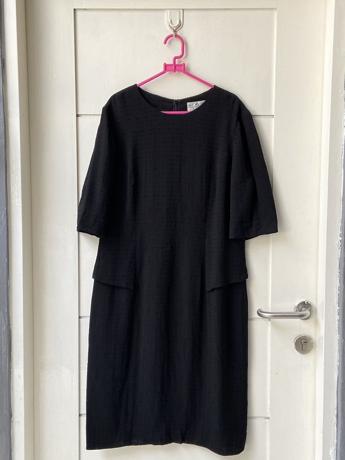 Givenchy GIVENCHY Black Midi Dress Size S / US 4 / IT 40 - 10 Thumbnail