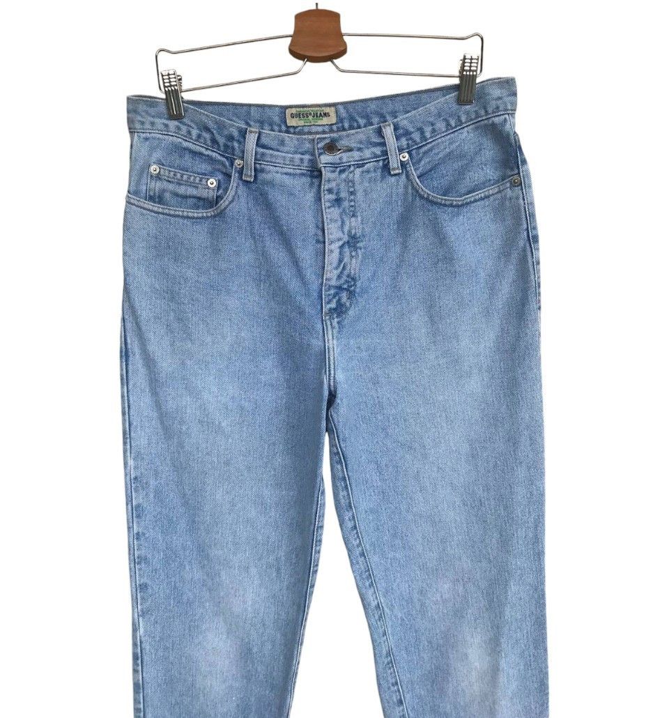Georges Marciano VINTAGE 90s GUESS Georges Marciano FADED LIGHTWASH DENIM Size US 33 - 10 Thumbnail