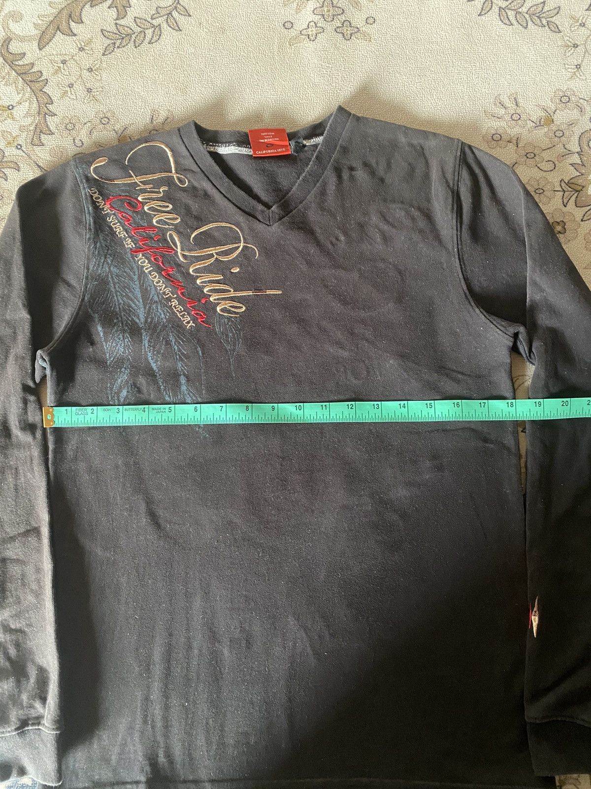 Designer × Gotcha × Vintage Vintage Y2k Gotcha Poem Surf Style Long Sleeve Size US S / EU 44-46 / 1 - 11 Thumbnail
