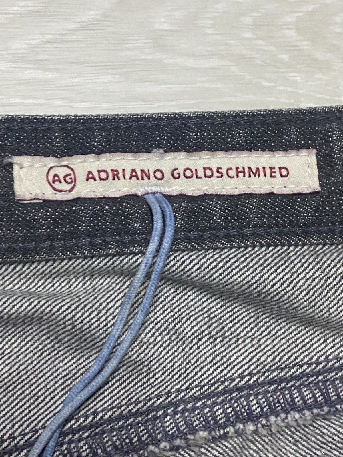 AG Adriano Goldschmied Vintage Adriano Ag Skinny Straight Jeans Size US 30 / EU 46 - 11 Thumbnail