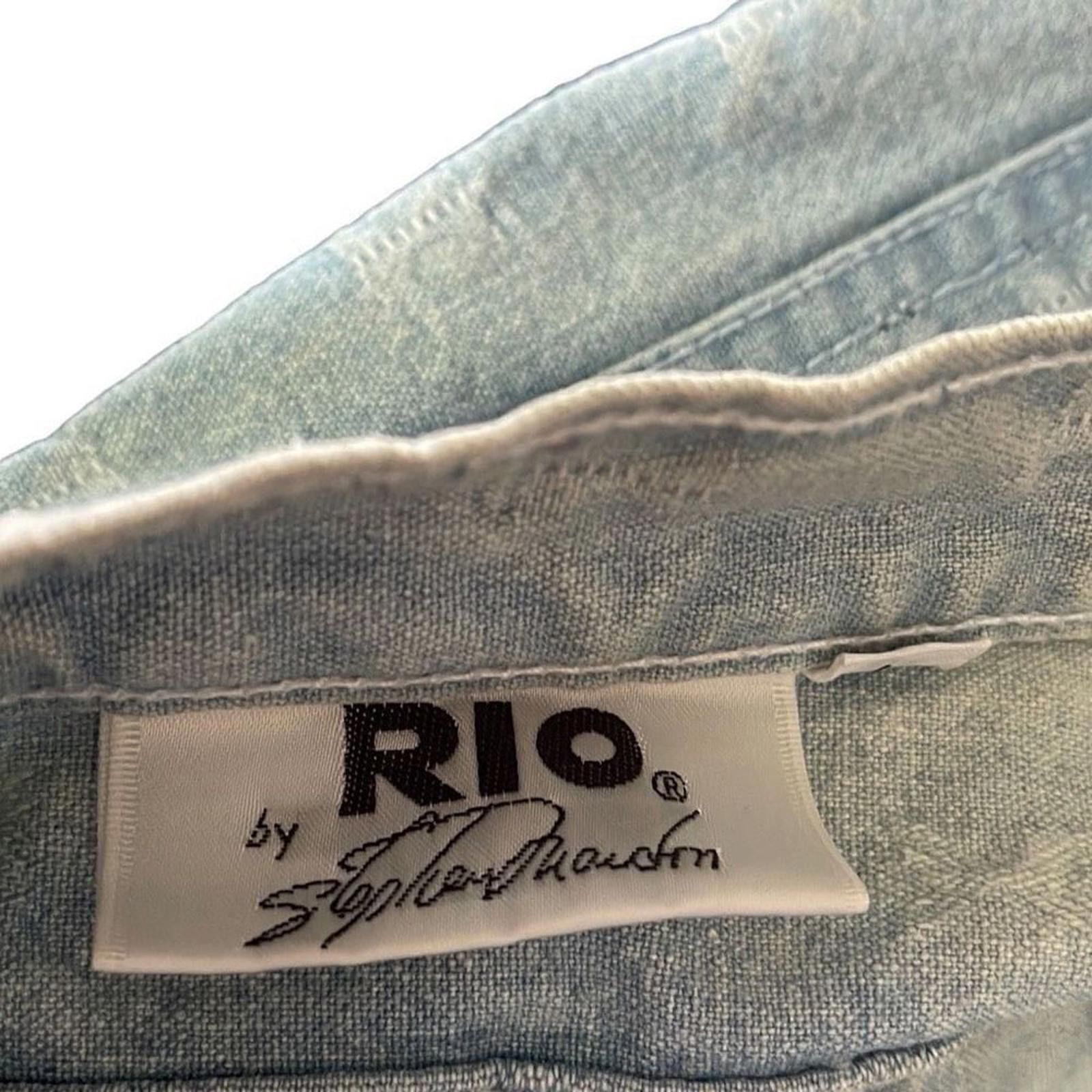 Farm Rio Vintage 80’s Rio mom jeans size 9 Size 32" / US 10 / IT 46 - 3 Thumbnail