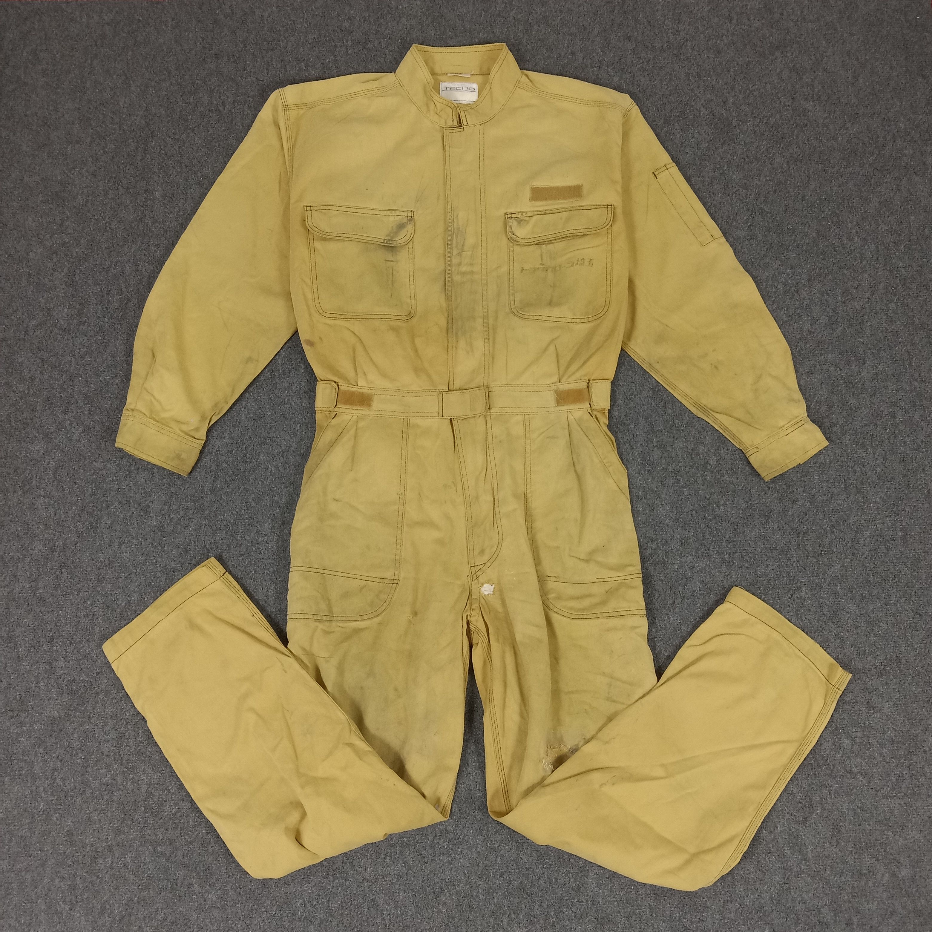 Japanese Brand × Vintage Toyota Tecno Japanese Racing Team Coverall Jacket Size US M / EU 48-50 / 2 - 7 Thumbnail