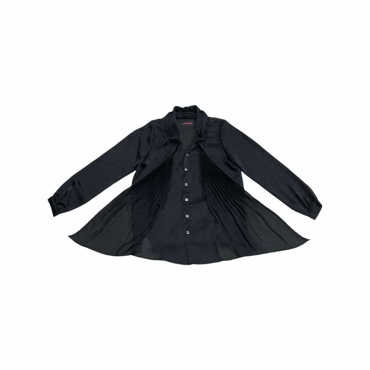 Yohji Yamamoto 🔥Y2K Japanese Gomme Homme Pleats Bondage Shirt Goth Punk Size US L / EU 52-54 / 3 - 2 Thumbnail