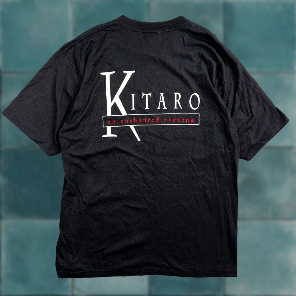 Vintage VINTAGE Kitaro 90s T Shirt Single Stitch Music Band Japanese Rare Acoustic XL Size US XL / EU 56 / 4 - 1 Thumbnail