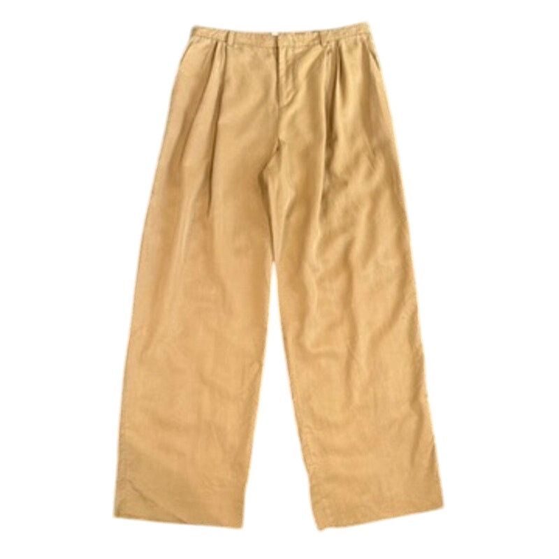 Vince Vince Drop Waist Pleated Pants in Tan, Size 10 Size 32" / US 10 / IT 46 - 4 Thumbnail