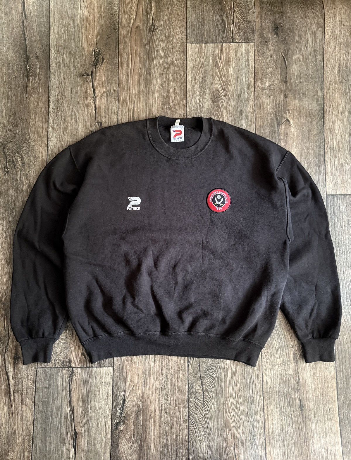 Other UK Vintage 00s Sheffield United Rare Patrick Soccer Sweatshirt Size US XL / EU 56 / 4 - 1 Thumbnail