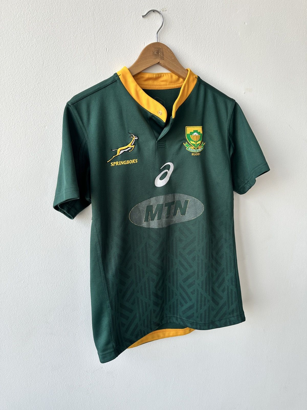 Asics × Rugby Ralph Lauren ASICS South Africa Rugby Jersey Size US M / EU 48-50 / 2 - 2 Thumbnail