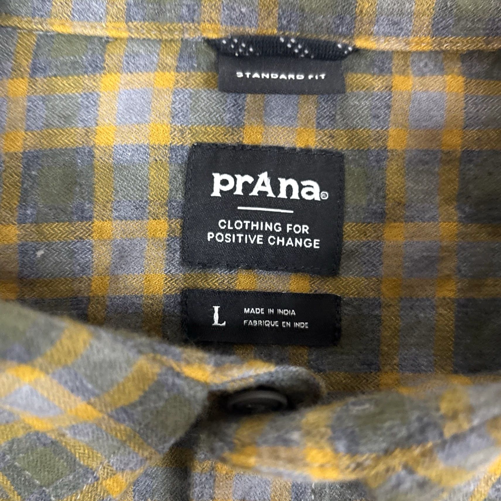 Prana PrAna Long Sleeve Button Up Men’s Large Plaid Brown Checkered Shirt L Mens Brown Plaid Button-Up Long Sleeve PrAna Uniform? Size US L / EU 52-54 / 3 - 2 Thumbnail