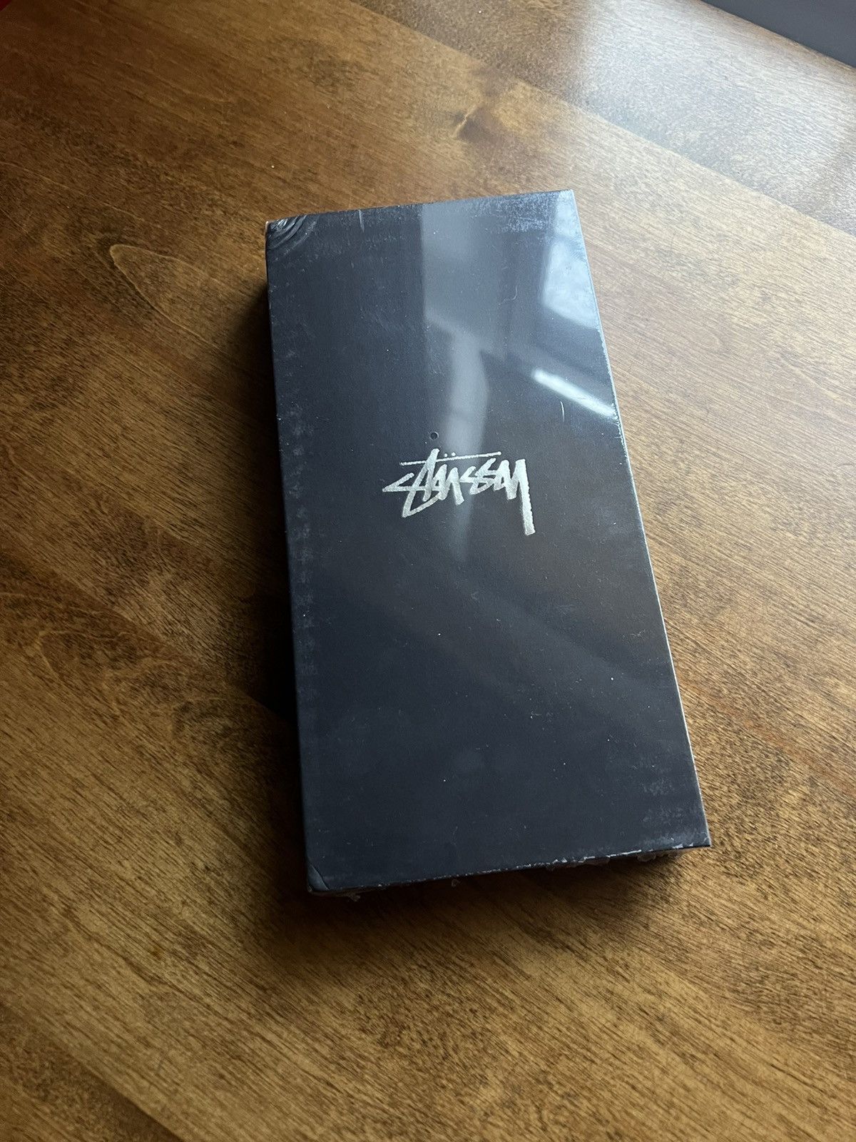 Stussy SS Link Leather Gloves Black S/M - Gloves Scarves