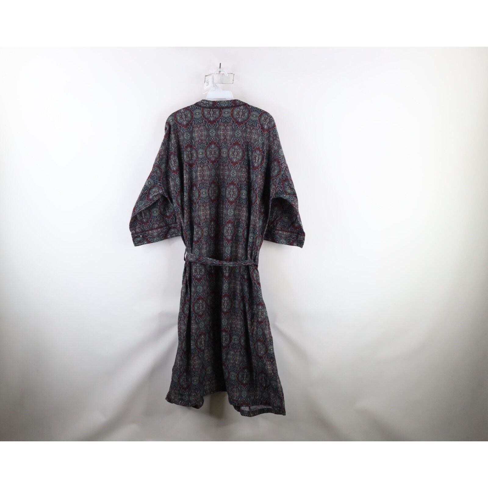 Vintage Vintage 90s Streetwear Rainbow Paisley Chamois Cloth Robe Size US L / EU 52-54 / 3 - 11 Thumbnail