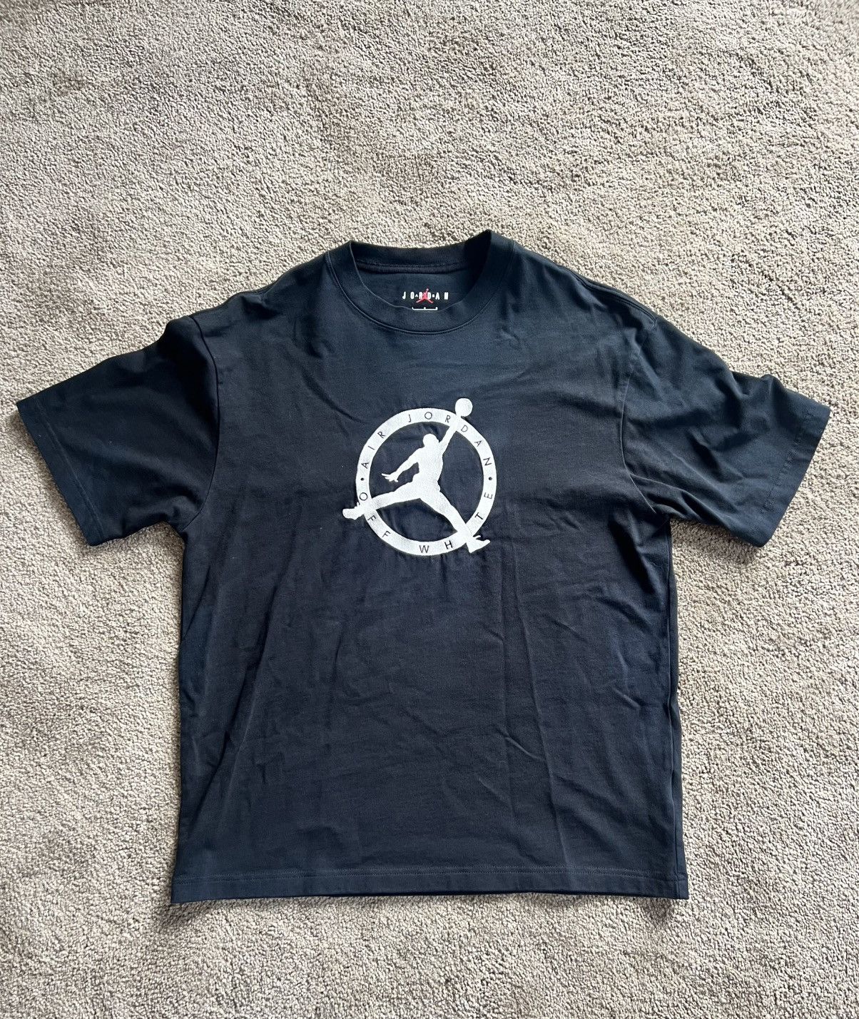 Jordan Brand × Off-White OFF-WHITE X Air Jordan Tee Black Mens Size Large Size US L / EU 52-54 / 3 - 3 Thumbnail