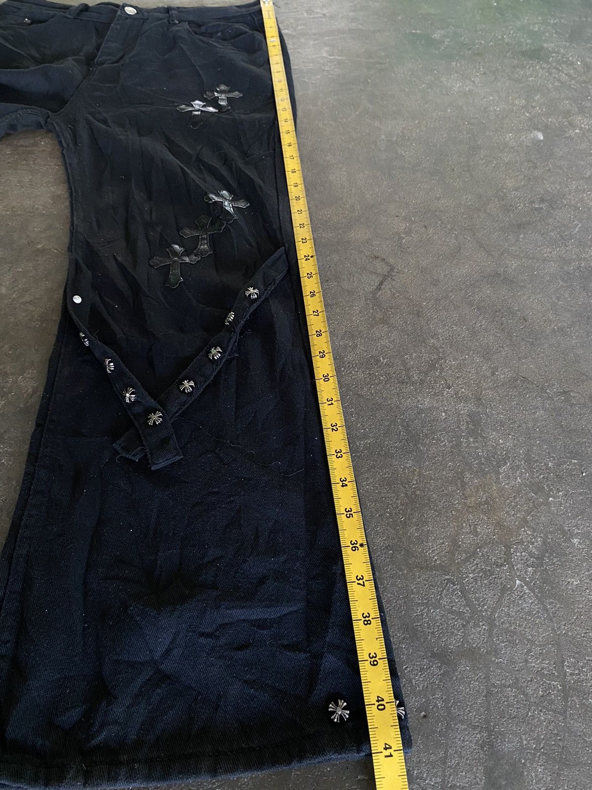 14th Addiction Y2K PUNKS IFSIXWASNINE DENIM PANTS Size US 34 / EU 50 - 19 Thumbnail
