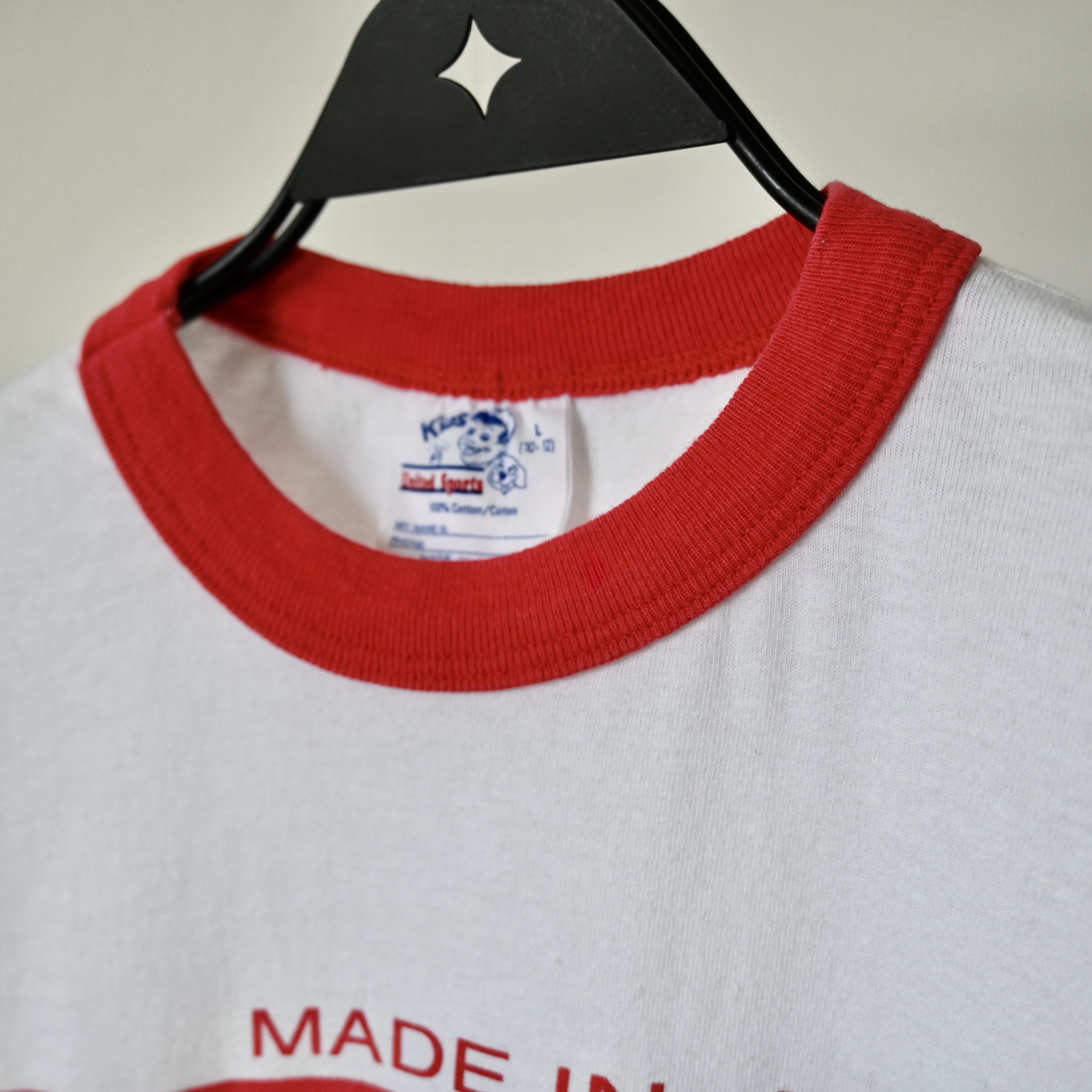 Vintage VTG 1990s "TAIMA made in Japan" ringer t-shirt, made in USA Size XS / US 0-2 / IT 36-38 - 8 Thumbnail