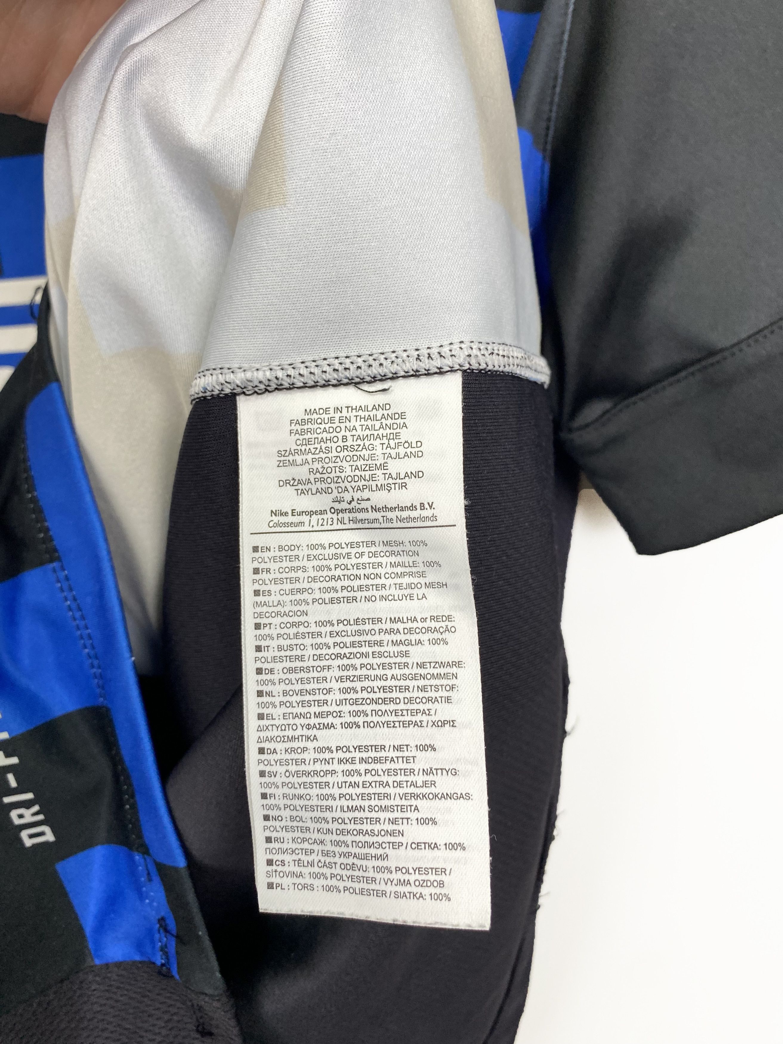 Nike Nike Internazionale Inter Milan Pre Match Training Jersey Size US M / EU 48-50 / 2 - 10 Thumbnail